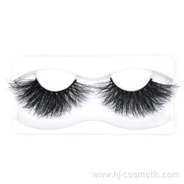 25mm Eyelashes Multi-layered Real 5D Mink Eyelashes fake eyelashes wholesale